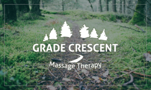 Grade crescent massage logo